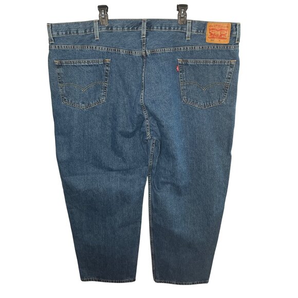 2 Pair Levis 550 Mens Relaxed Fit Classic Jeans 5 Pocket Big & Tall Denim 52x30 - Picture 2 of 9